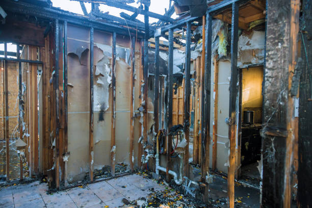 Professional Fire Board Up technician working in Glendale, WI